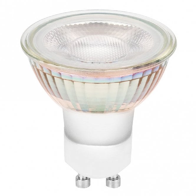 GU10 LED 6 watt cool white spotlight bulb - dimmable