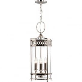 GUILDHALL traditional Georgian nickel hall lantern