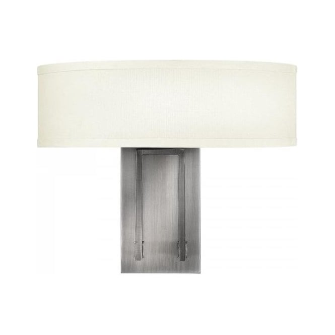 HAMPTON twin wall light in modern Art Deco styling