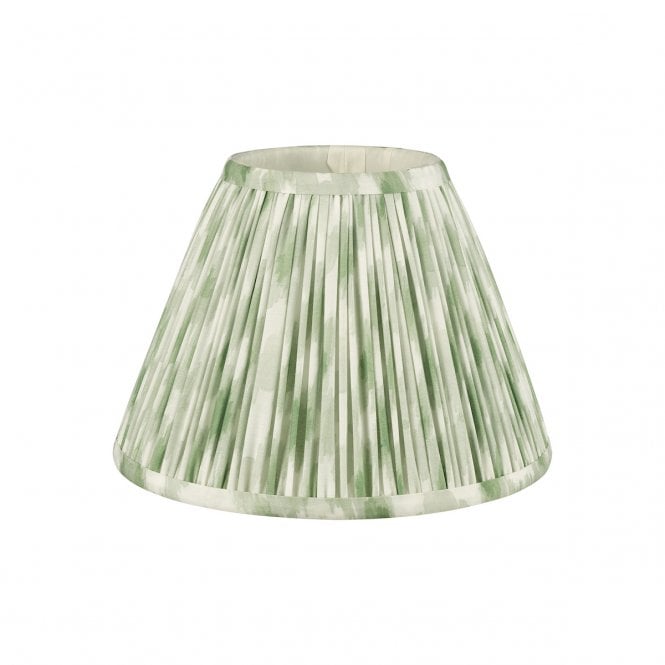 Ikat Green Cotton Empire Shade 25cm