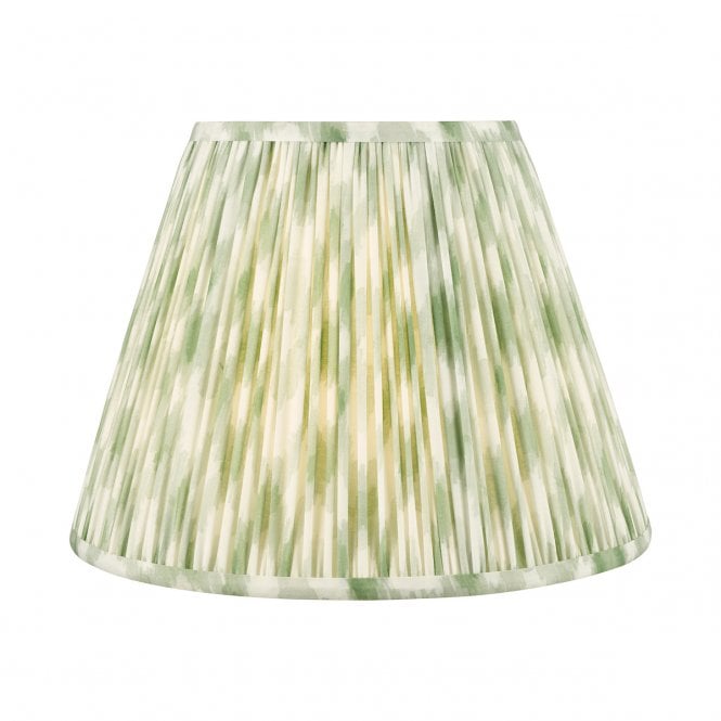 Ikat Green Cotton Empire Shade 35cm