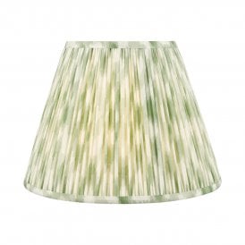 Green cotton 35cm lamp shade 