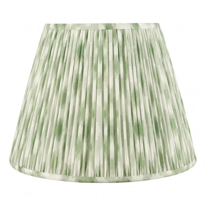 Ikat Green Cotton Empire Shade 40cm