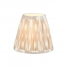 Taupe cotton lamp shade 15cm