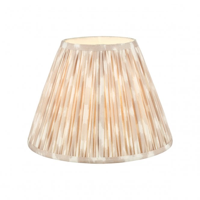 Ikat Taupe Cotton Empire Shade 30cm