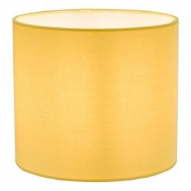 yellow cotton drum shade