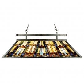 INGLENOOK Tiffany kitchen island pendant or snooker table light