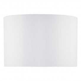 30cm Faux Silk Oval Shade in Ivory