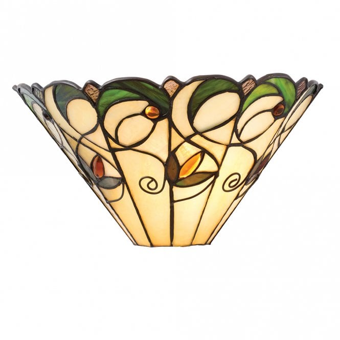JAMELIA Tiffany wall washer wall light in Art Nouveau style