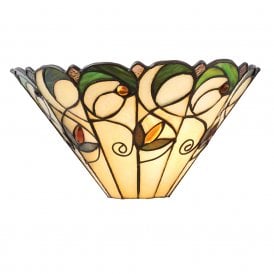 JAMELIA Tiffany wall washer wall light in Art Nouveau style