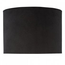 black velvet drum shade