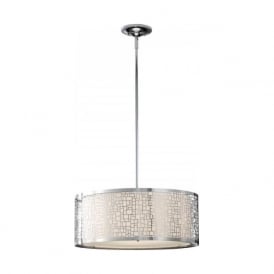JOPLIN modern large drum shade ceiling pedant light