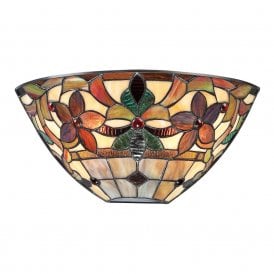 KAMI Art Nouveau Tiffany glass wall washer wall light