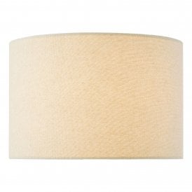 Natural cotton drum shade 30cm