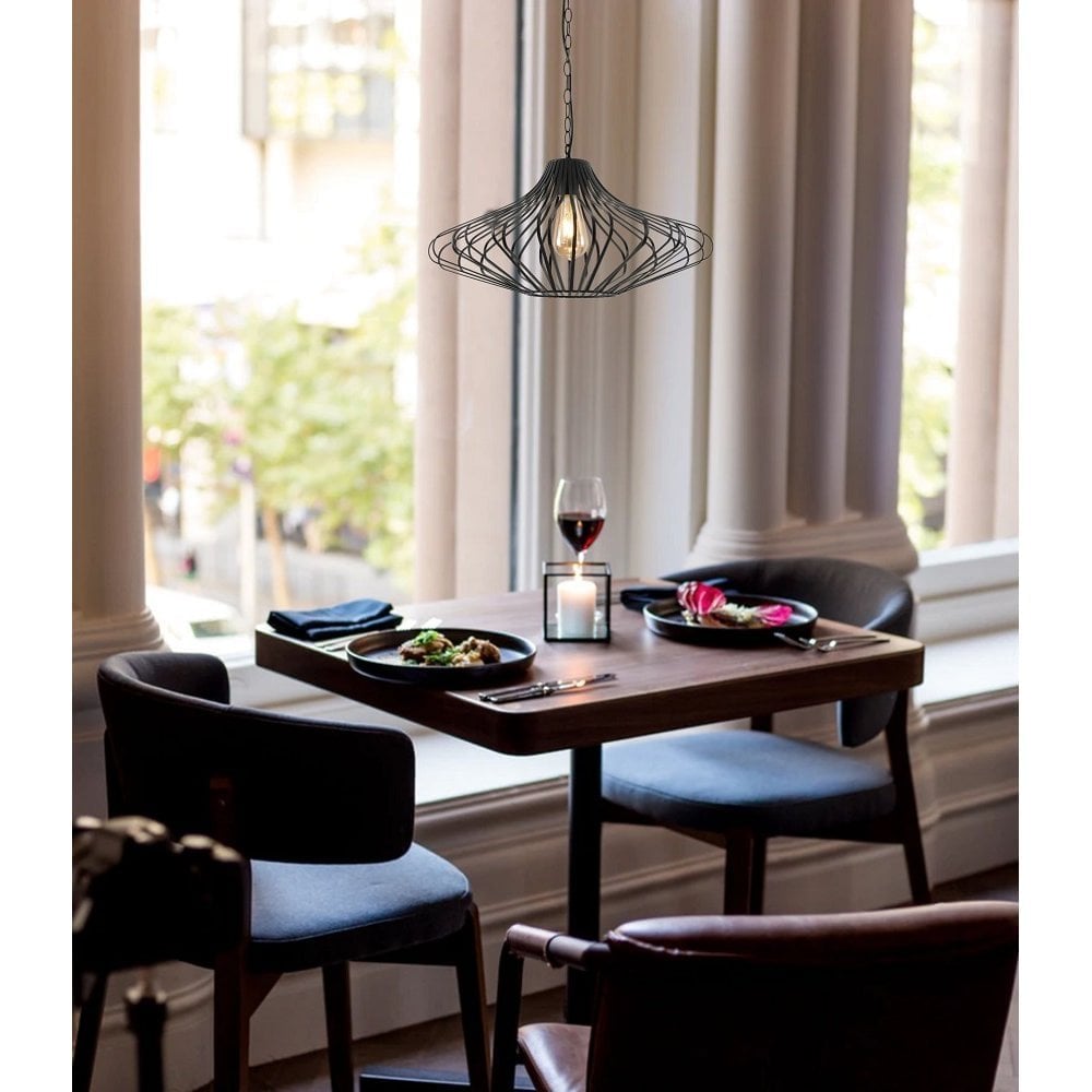Picture of Pendant Lighting Exposed Ceiling