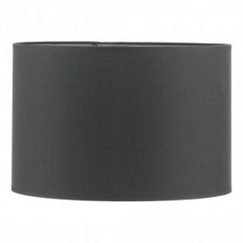 KELSO Black Cotton Drum Shade 38cm