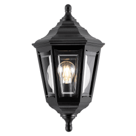 KINSALE flush fitting exterior wall lantern for coastal conditions
