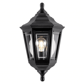 KINSALE flush fitting exterior wall lantern for coastal conditions
