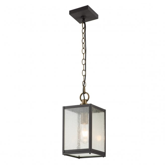 LAHDEN Single weathered Zinc Pendant