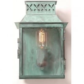 LAMBETH PALACE traditional verdigris exterior wall light