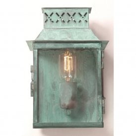 LAMBETH PALACE traditional verdigris exterior wall light
