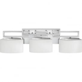 LANZA 3 light Art Deco IP44 bathroom wall light