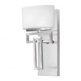 LANZA Art Deco style IP44 bathroom wall light