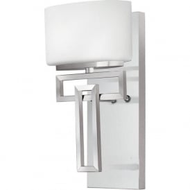 LANZA Art Deco style IP44 bathroom wall light