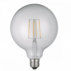LARGE DECORATIVE LED GLOBE BULB 6 watt dimmable with ES cap