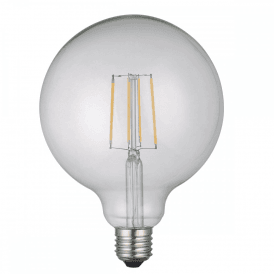 LARGE DECORATIVE LED GLOBE BULB 6 watt dimmable with ES cap