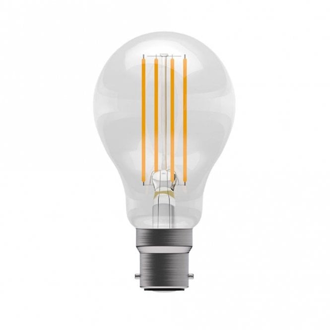 LED clear filament GLS light bulb (BC/B22 - Dimmable)