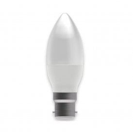 LED Dimmable Candle Opal Bulb - BC/B22