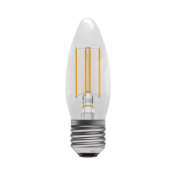 LED Filament Clear Candle Bulb - ES/E27