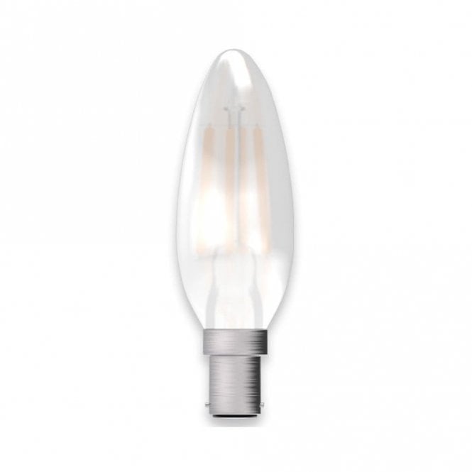 LED filament satin candle bulb (SBC/B15)