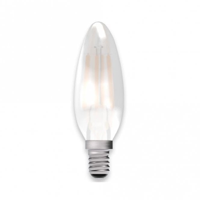 LED Filament Satin Candle Bulb - SES/E14