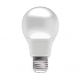 LED warm white opal GLS bulb (ES/E27)