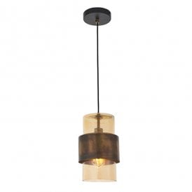  Antique Brass Patina Pendant