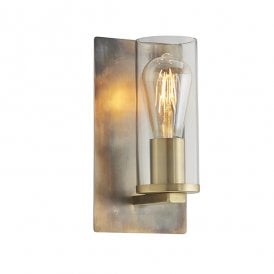  Bronze Patina Wall Light