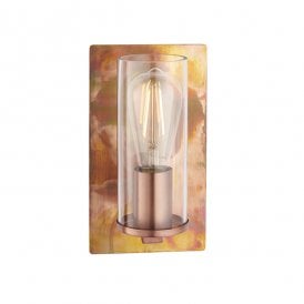Copper Patina Wall Light