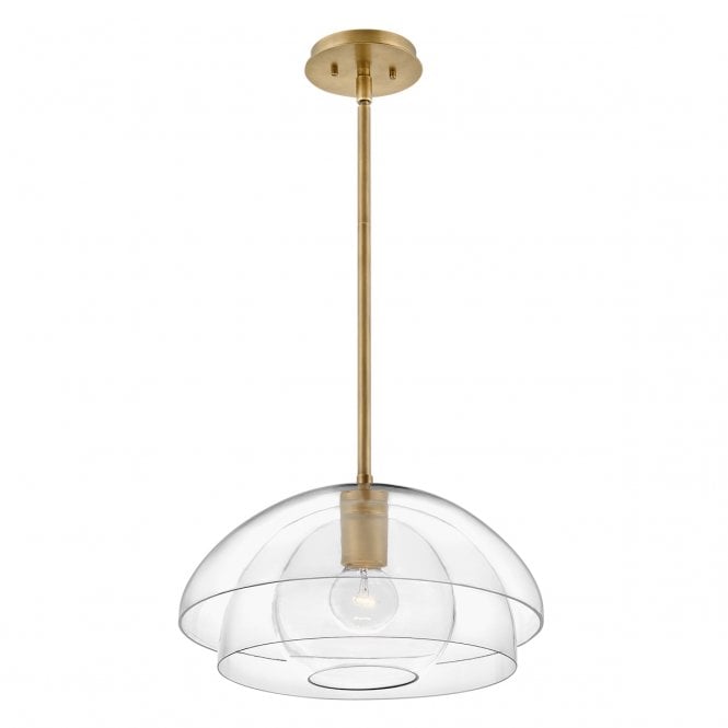 LOTUS 1 Light Pendant / Semi-flush