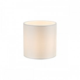 ivory cotton drum lampshade