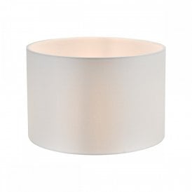 ivory cotton drum lampshade