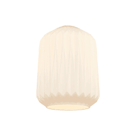 modern opal textured cylinder glass light shade for E27 suspension 