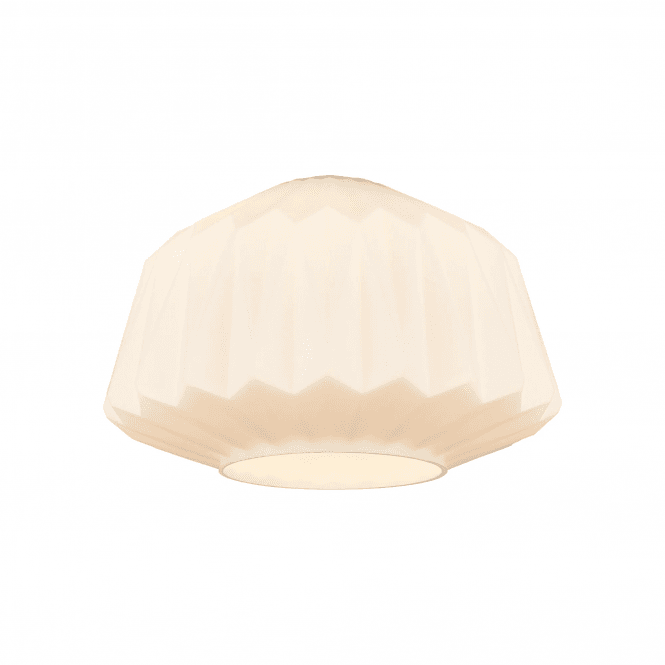Maddy Opal Origami Trapezium Glass Shade