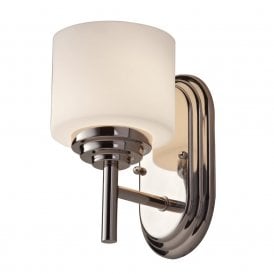 MALIBU IP44 upward facing bathroom wall light