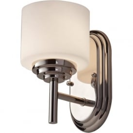 MALIBU IP44 upward facing bathroom wall light