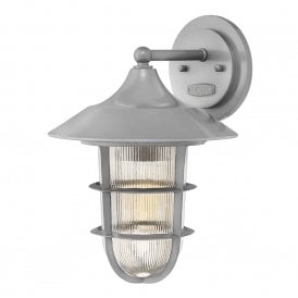 MARINA nautical style aluminium exterior wall light - medium