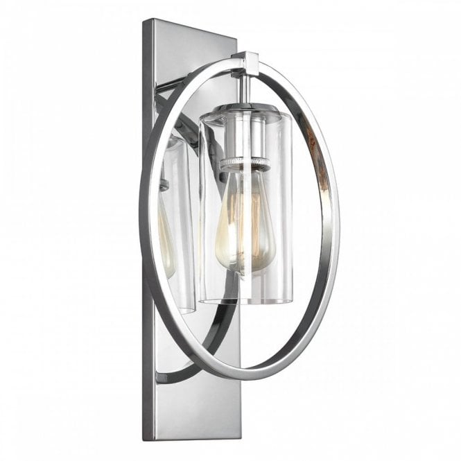 MARLENA contemporary design chrome wall light