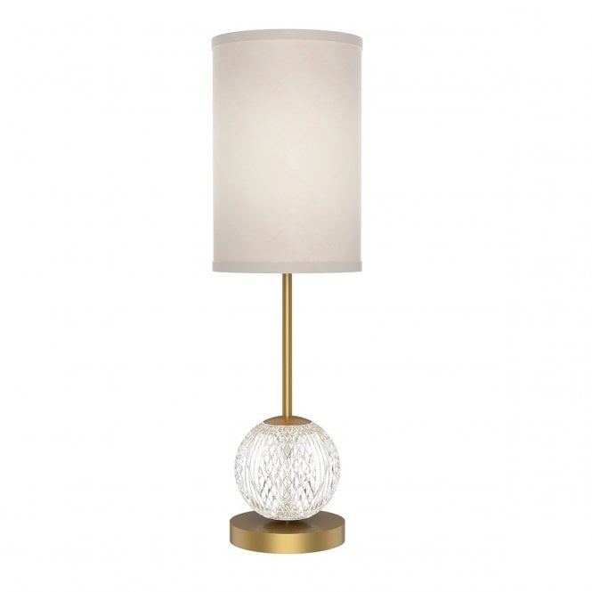 Marni Natural Brass LED Table Lamp