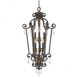MARQUETTE French chandelier style ceiling pendant or lantern